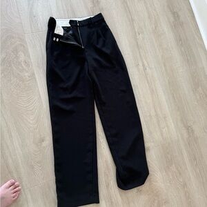Aritzia | Pants & Jumpsuits | Aritzia Black Dress Pants Straight Leg |  Poshmark